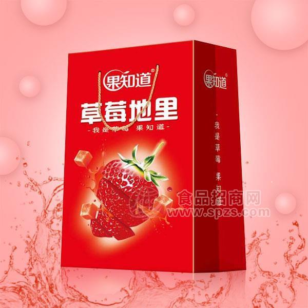 果知道 禮盒裝草莓復(fù)合果肉果汁飲料 招商