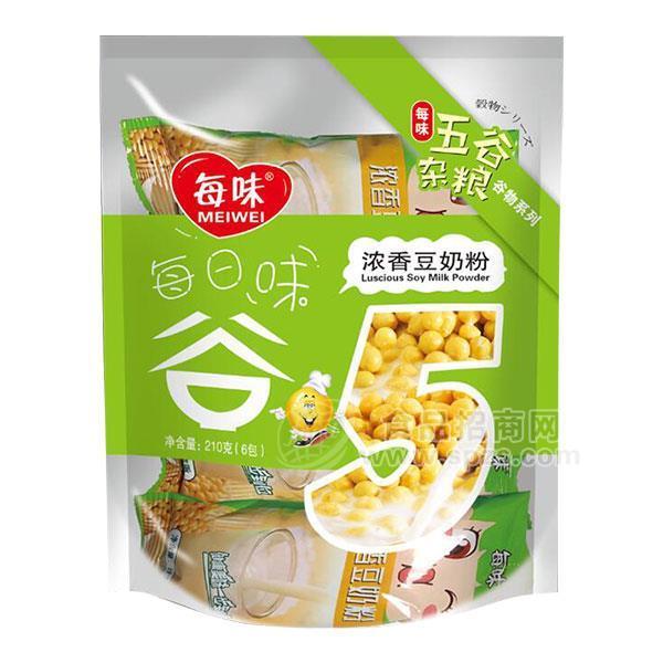 · 每味 浓香豆奶粉 冲调食品 210g 