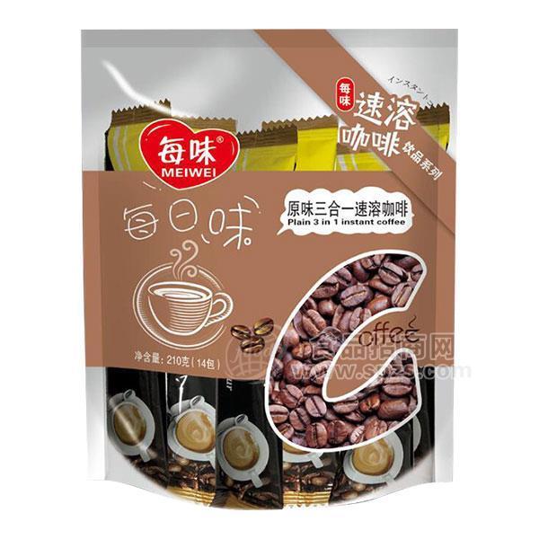 ·每味 速溶咖啡饮品 冲调食品 210g 