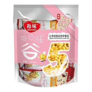 每味 紅棗核桃早餐奶 沖調(diào)食品 210g