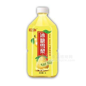 旺百源冰糖雪梨味果味飲料風(fēng)味飲品招商1L