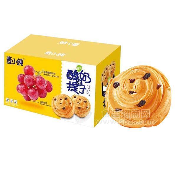 麥小純酸奶味提子面包 糕點(diǎn)箱裝