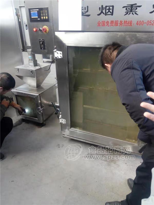 红肠腊肠烟熏炉  小型红肠全套设备流水线