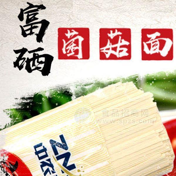 富硒 菌菇面 面条 招商