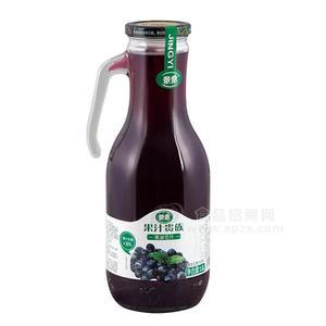 景意黑加仑汁果汁饮料招商果汁贵族餐饮果汁大瓶果汁1.5L