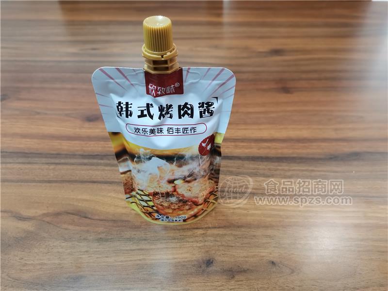欣致味 韓式烤肉醬 100g*40袋 整箱招商
