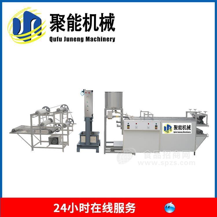 太原豆腐皮機廠家 仿手工自動豆腐皮機視頻