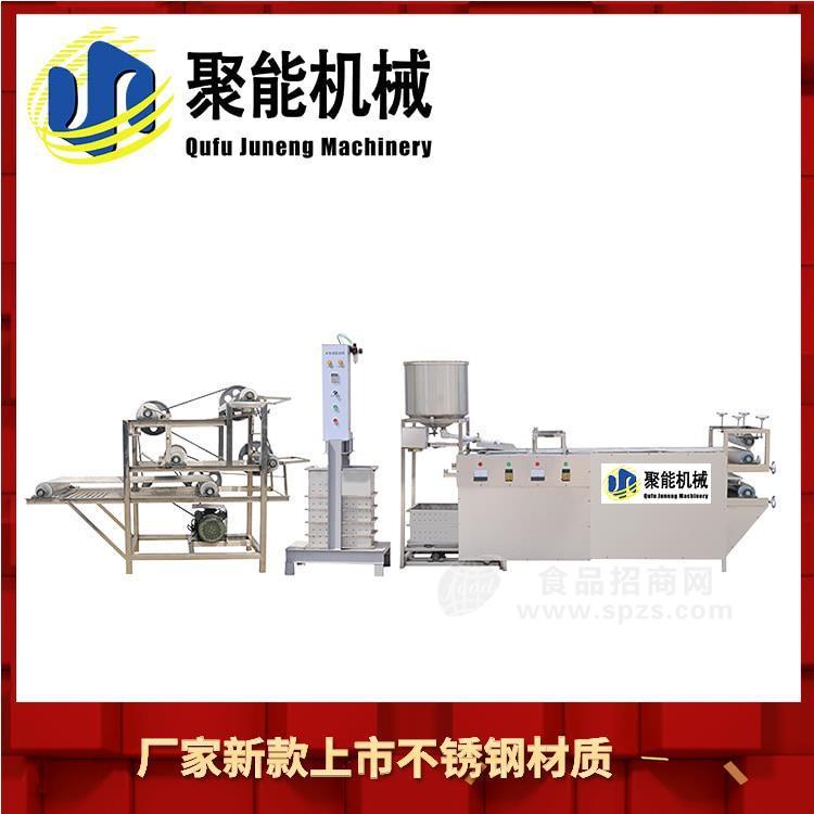 全自动千张机的视频聚能机械千张机价格