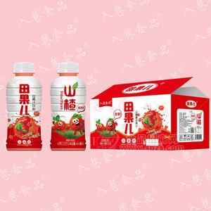 入巷食品 田果兒山楂復(fù)合果汁飲料 山楂味飲料450mlx15瓶