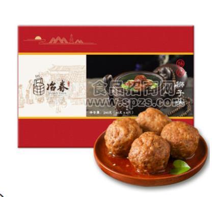 揚(yáng)州冶春常溫獅子頭60g*4只*4組招商