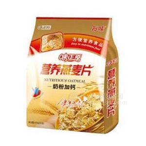 每味 奶粉加鈣 營(yíng)養(yǎng)燕麥片  沖調(diào)食品 675g