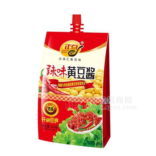 正点 辣味黄豆酱 酱类调味品招商 开袋即食400g