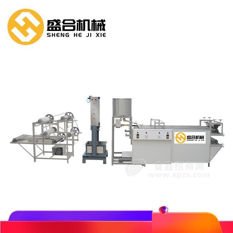 張家界豆腐皮切絲機小型 新一代全自動豆腐皮機