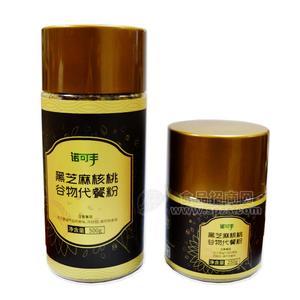 【诺可丰】黑芝麻核桃谷物代餐粉500g*2罐/袋