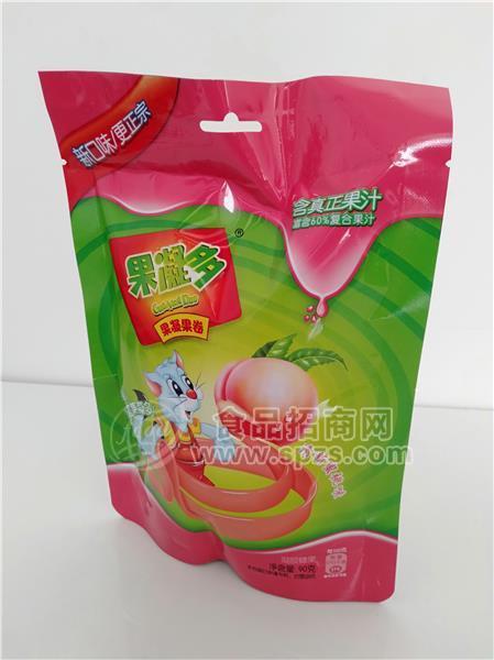 果凝膠 果凝果卷 90g分享裝 掛件糖果 休閑食品 (4)