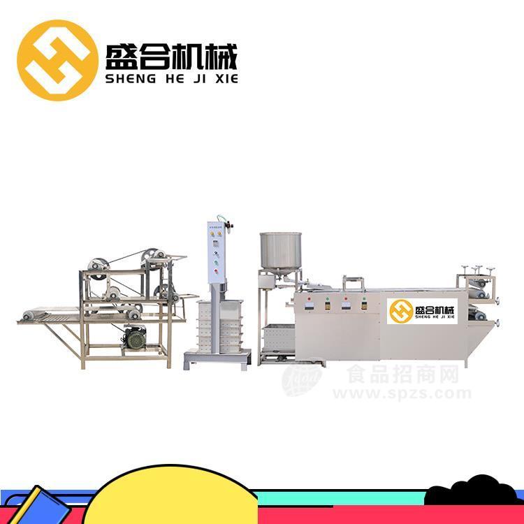 濟南小型自動豆腐皮機 家用全自動豆腐皮機