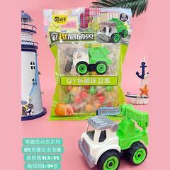 萌孩子DIY拆装环卫系 爆浆泡泡糖 零食112g