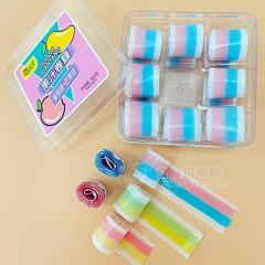 萌孩子蜜桃味 芒果味 果汁卷糖165g