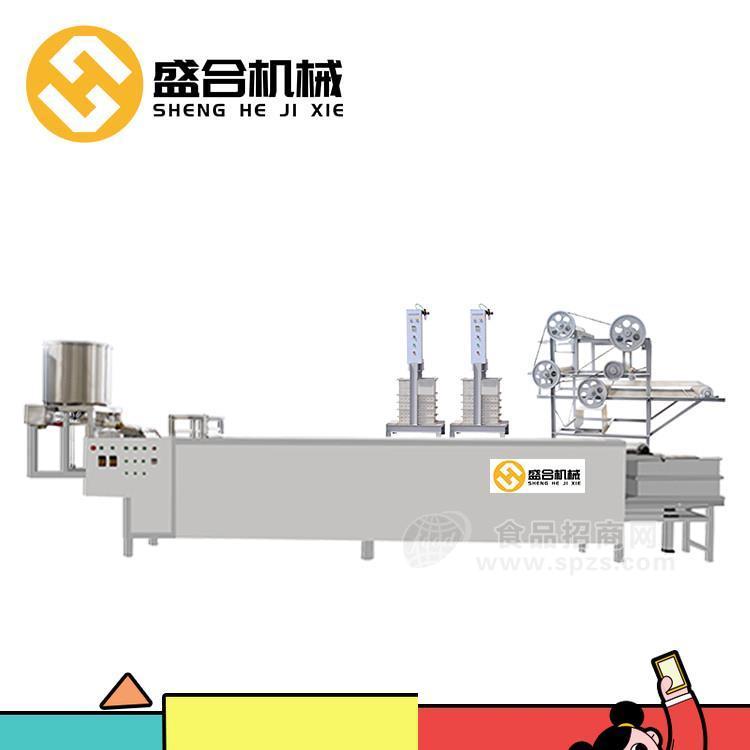 日照豆腐皮機(jī)全自動(dòng)小型 仿手工豆腐皮一體機(jī)