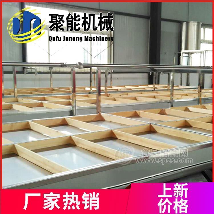 半自动腐竹机生产现场视频 小型全自动腐竹机功能价格