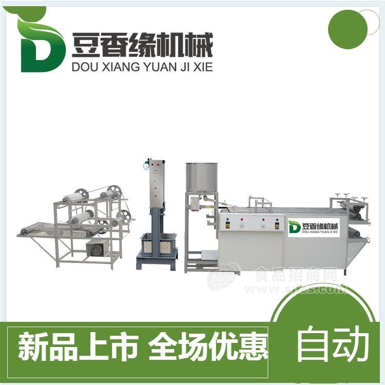 濟(jì)南手工豆腐皮機(jī)十年保修 小型豆腐皮機(jī)器一套價(jià)格