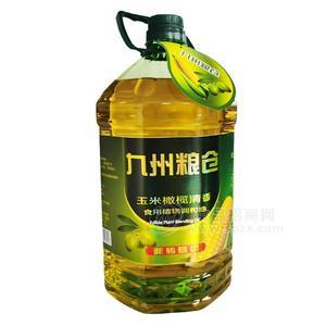 九州糧倉玉米橄欖清香 食用植物調和油 桶裝5L