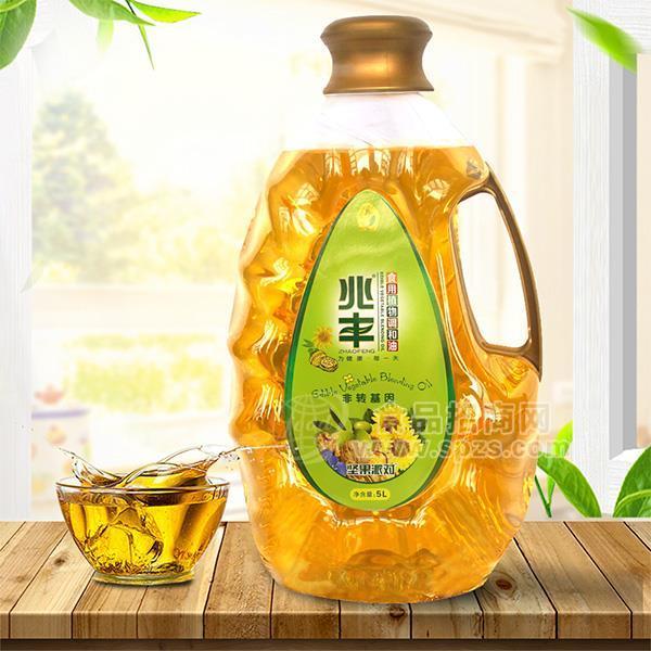 · 兆丰 非转基因葵花籽 食用植物调和油 食用油招商5L 