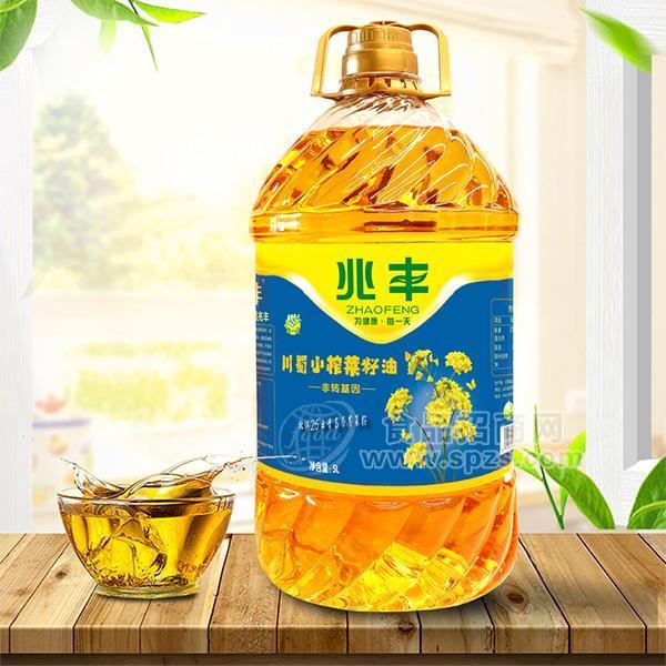 兆豐 川蜀小榨菜籽油 食用油招商5L