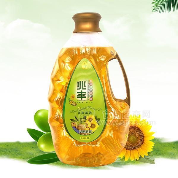 ·兆丰 非转基因 坚果派对食用植物调和油 食用油招商5L 