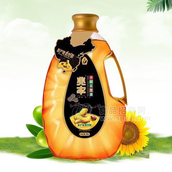 ·兆丰原产地自然香小榨花生油 食用油招商5L 