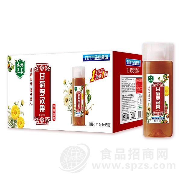 九九卫泰 甘菊罗汉果 本草植物饮料 410mlx15瓶