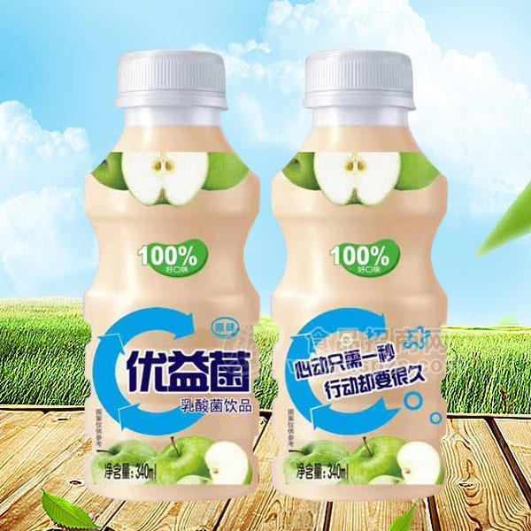 优益菌乳酸菌饮品原味乳饮料招商340ml酸奶