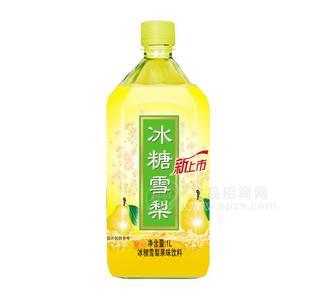 冰糖雪梨果味飲料 果汁飲料1L