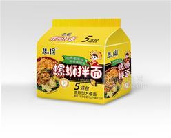 思圆螺蛳拌面五连包143g×5