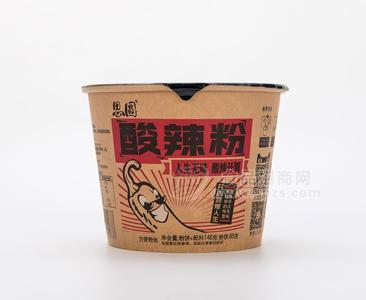 思源酸辣粉146克 方便粉絲 方便食品 牛皮紙包裝