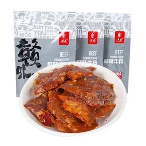 洪泰赣味牛肉 香辣味牛肉干 休闲食品新品招商
