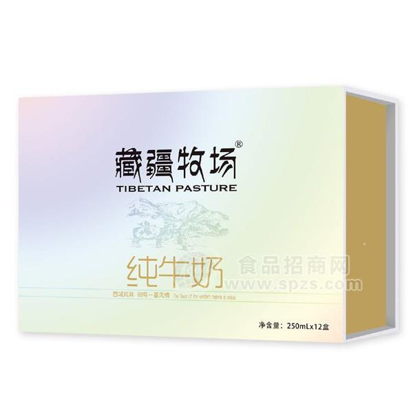 藏疆牧场纯牛奶箱装250mlx12盒