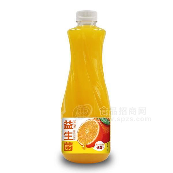 ·誉杞源益生菌香橙汁 果汁饮料1.25L 