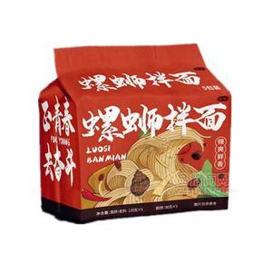 辣爽鲜香螺蛳拌面 五包装 方便食品新品上市厂家直销