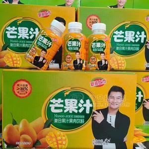 芒果汁复合果汁果肉饮料 瓶装
