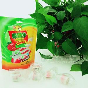 果凝多 果凝果卷 草莓酸奶味糖果 休闲零食招商 一元果卷70g