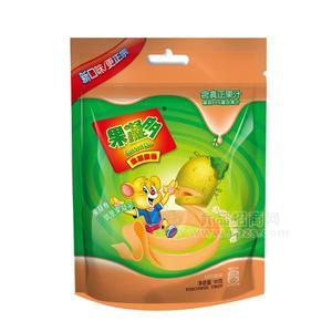 果凝多 果凝果卷 果汁果卷 清甜哈密瓜味 凝胶糖果招商90g