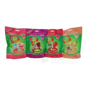 果凝多 果凝果卷 糖果 含果汁 儿童零食招商90g