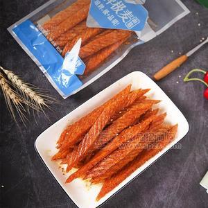 琅牌 琅牌素羊排 网红辣条招商 挤压糕点 休闲零食批发80g