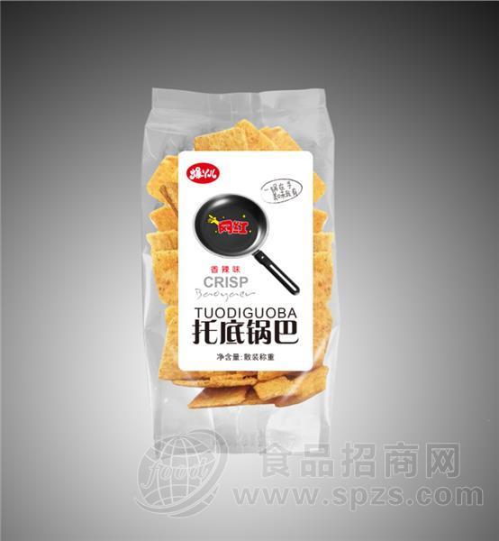 爆妞  网红 香辣味 托底锅巴 膨化食品200g