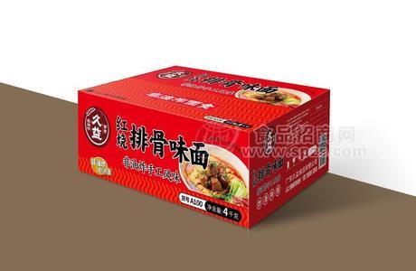 久益红烧排骨味面非油炸手工风味