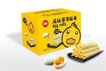 盈悦咸味蛋黄酥卷 蛋卷 社团食品厂家 团购食品厂家 团购食品批发招商358g