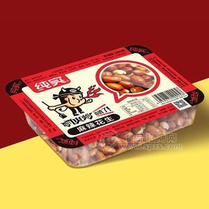 纯实 麻辣花生 炒花生 开袋即食花生 小零食休闲食品招商280g