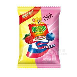 果凝多双果凝卷一元果卷14g