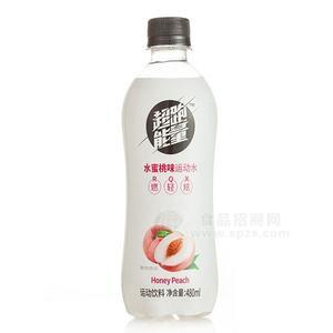 超跑能量水蜜桃味運動水 運動飲料480ml